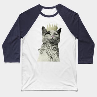 Queen Cat Baseball T-Shirt